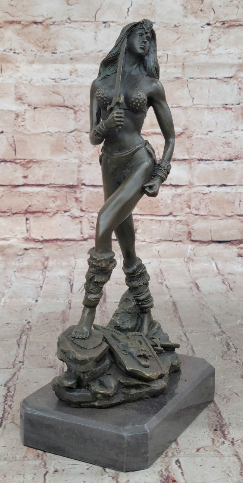 Handcrafted bronze sculpture SALE Vitaleh Aldo Artist Italian Original Signed