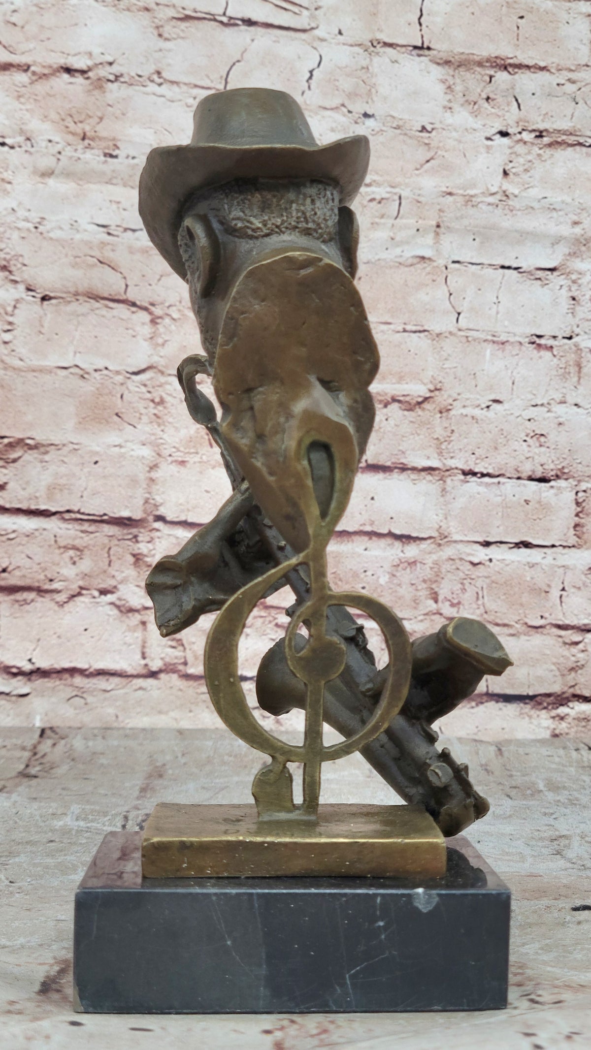 Bronze-metal-sculpture-Musician-Saxophone-Player-Hand-Made-by-Lost-Wax-Method