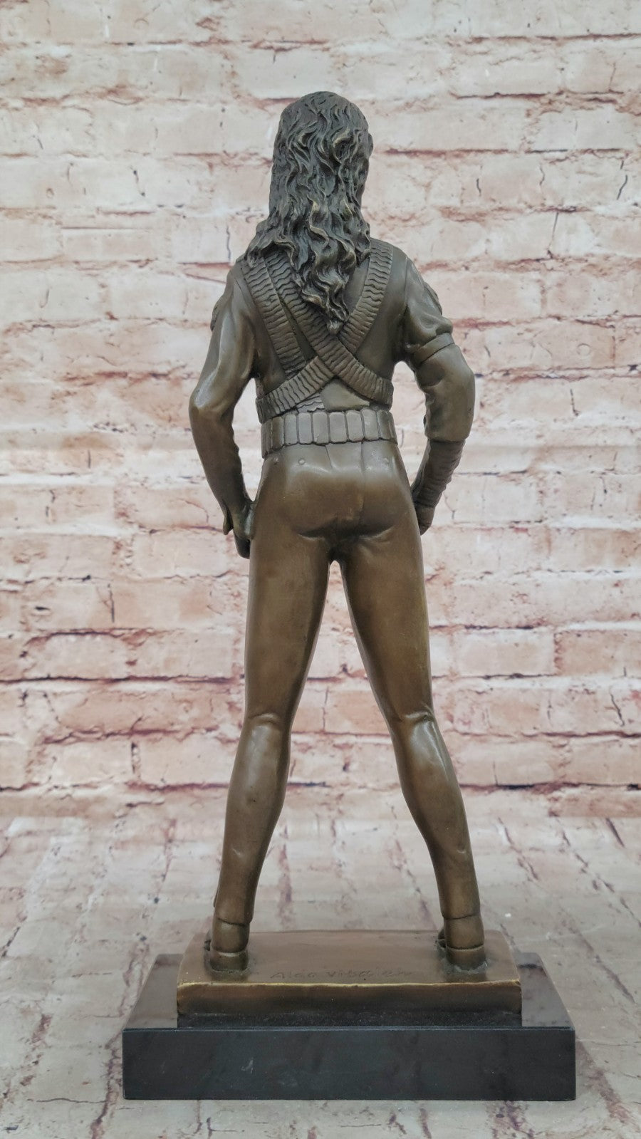 Aldo Vitaleh`s Tribute to Michael Jackson: Handcrafted Bronze Statue, Music Lover`s Delight