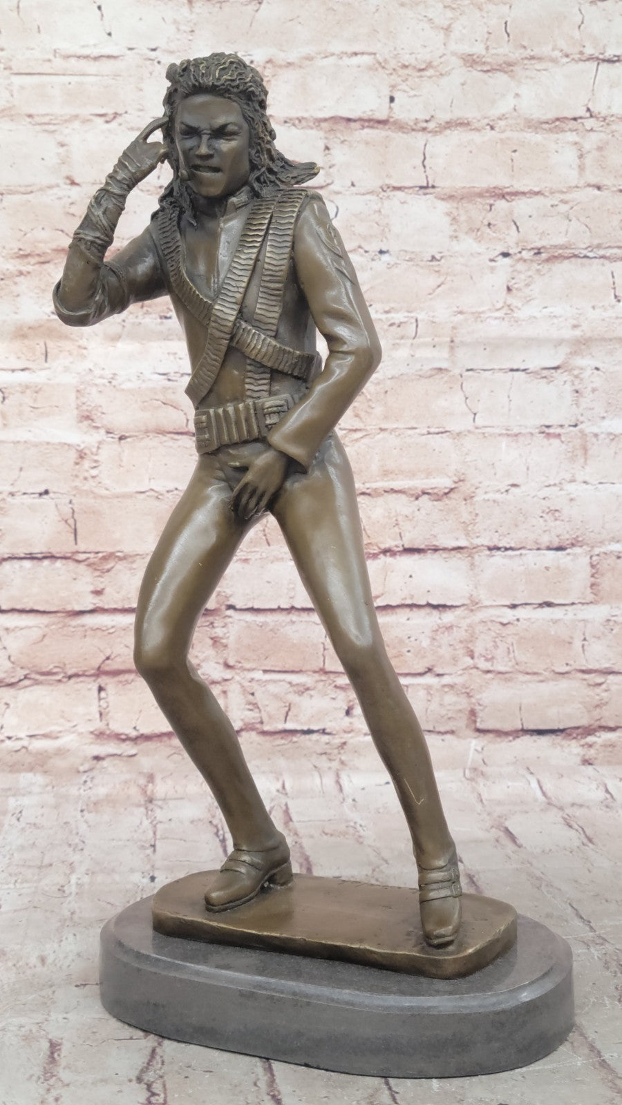 Handcrafted Museum Quality Jackson Five Solid Bronze Sculpture Home Decor
