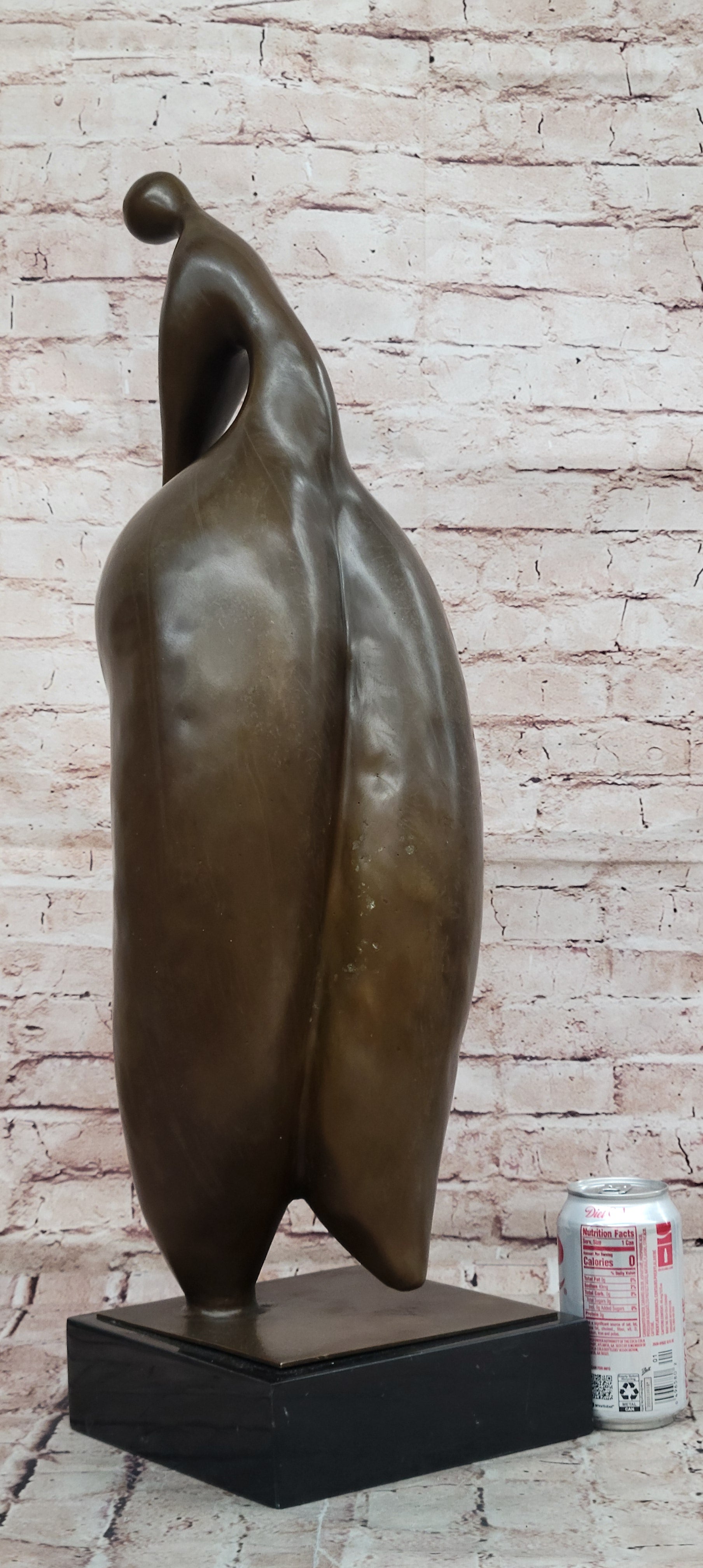 Abstract Nude Woman Signed Original Milo Bronze Sculpture Hot Cast Figurine