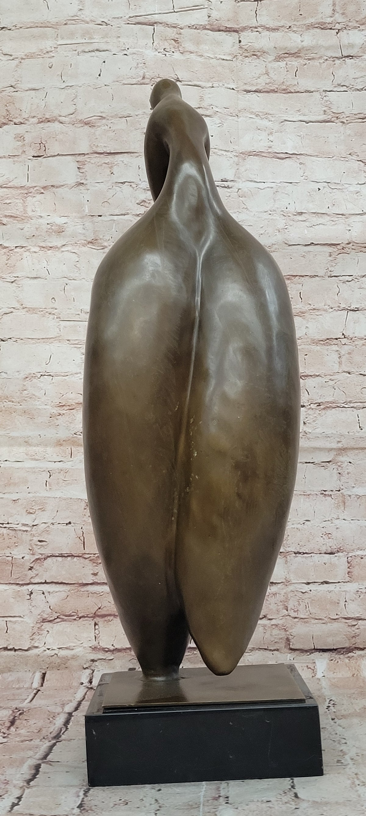 Abstract Nude Woman Signed Original Milo Bronze Sculpture Hot Cast Figurine