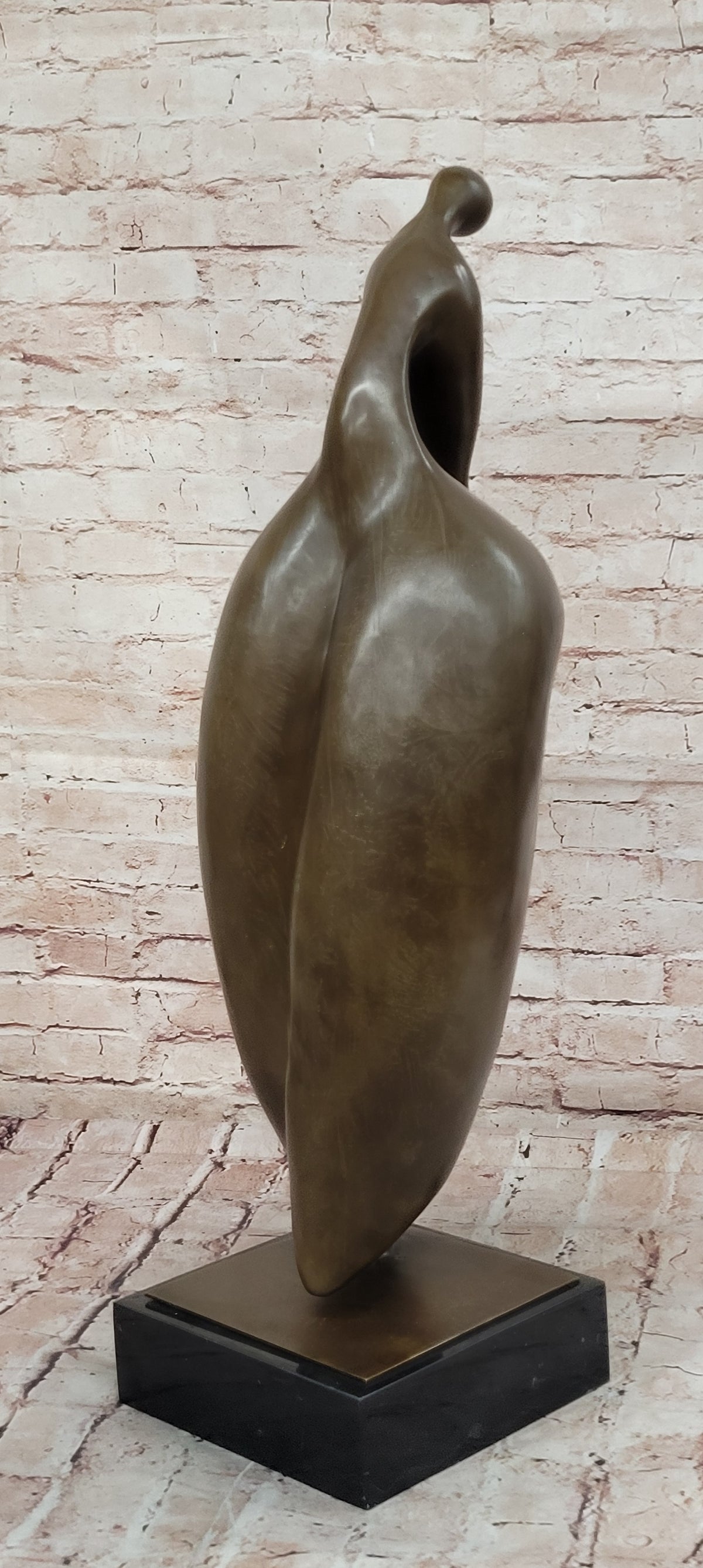 Abstract Nude Woman Signed Original Milo Bronze Sculpture Hot Cast Figurine