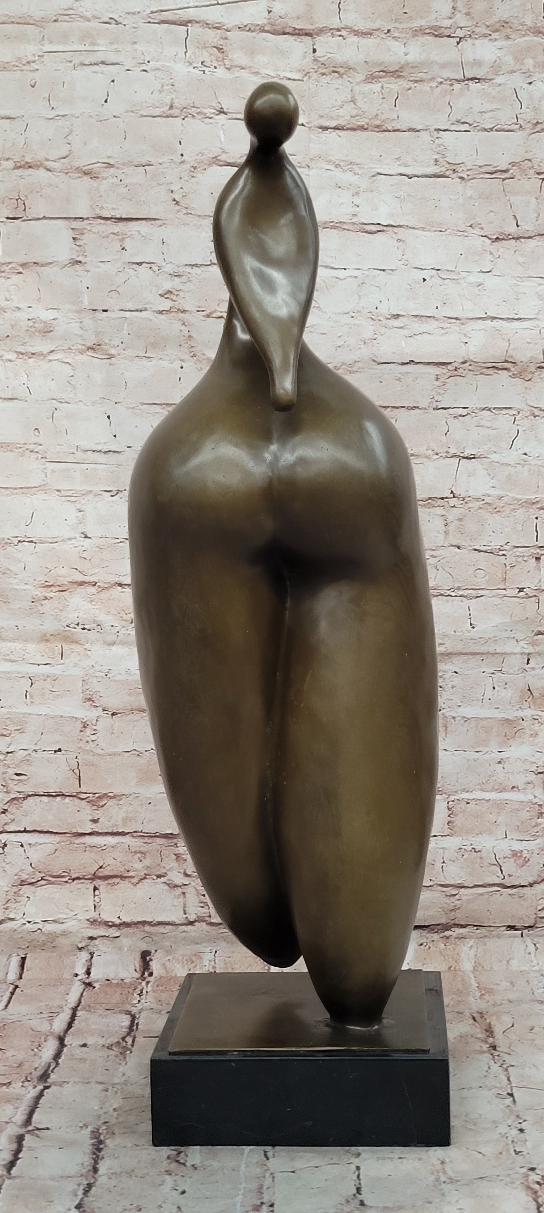 Abstract Nude Woman Signed Original Milo Bronze Sculpture Hot Cast Figurine