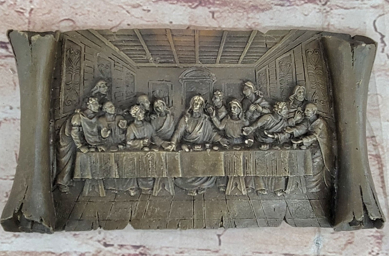 NEW European Finery Collection Designs The Last Supper Bronze Figurine Statue