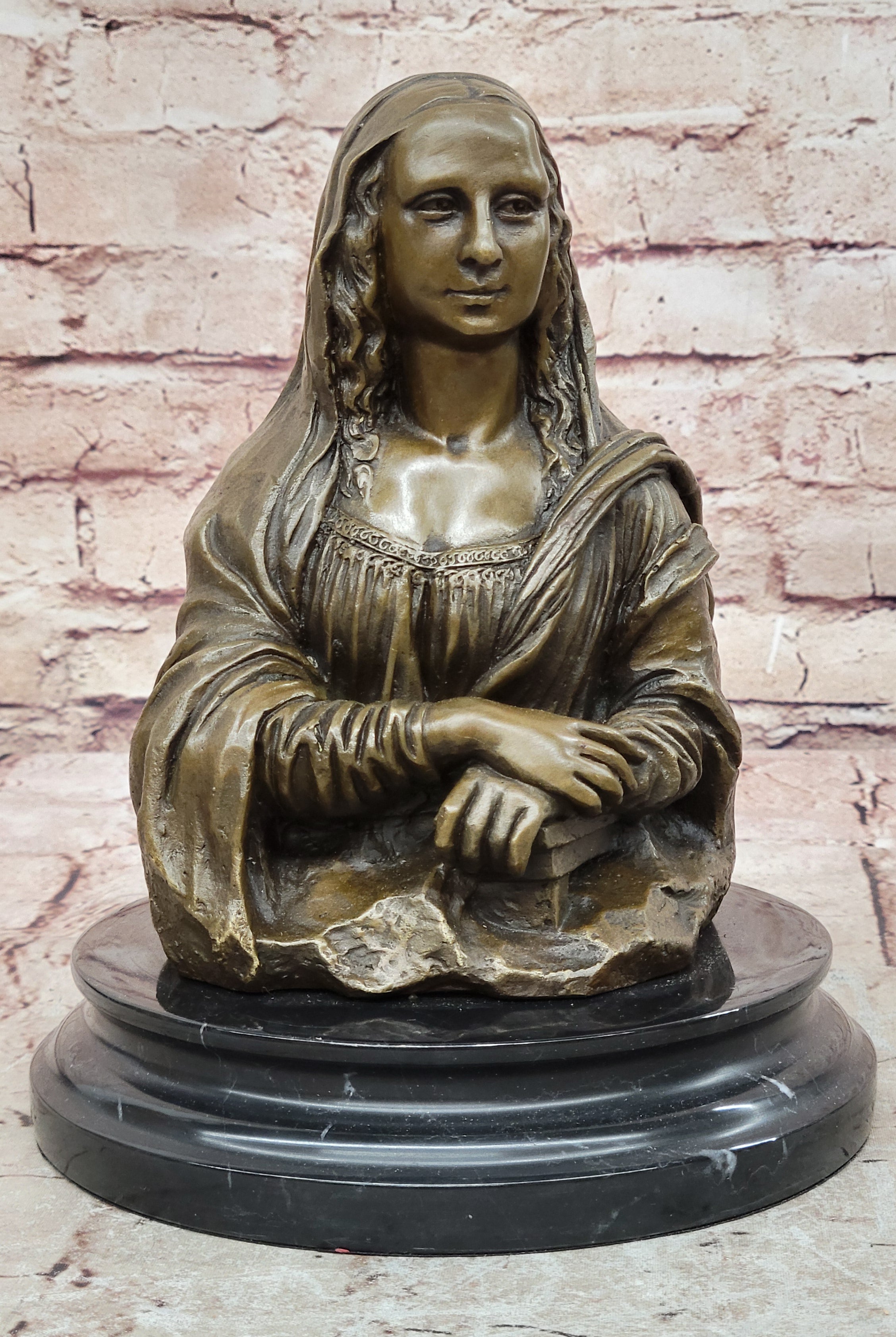 Handcrafted bronze sculpture SALE Leona By Lisa Mona Painting Famous / Art Sale