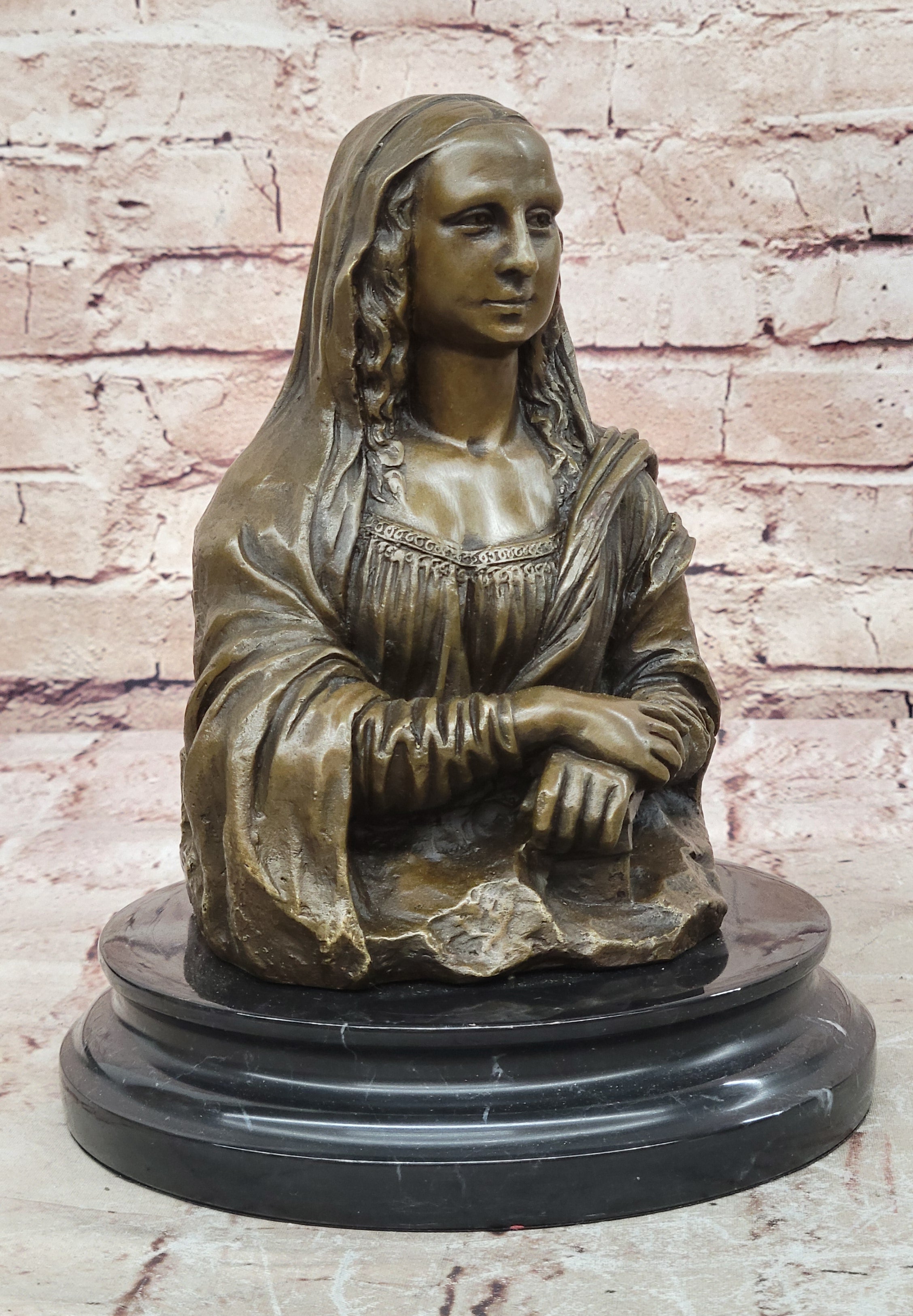 Handcrafted bronze sculpture SALE Leona By Lisa Mona Painting Famous / Art Sale