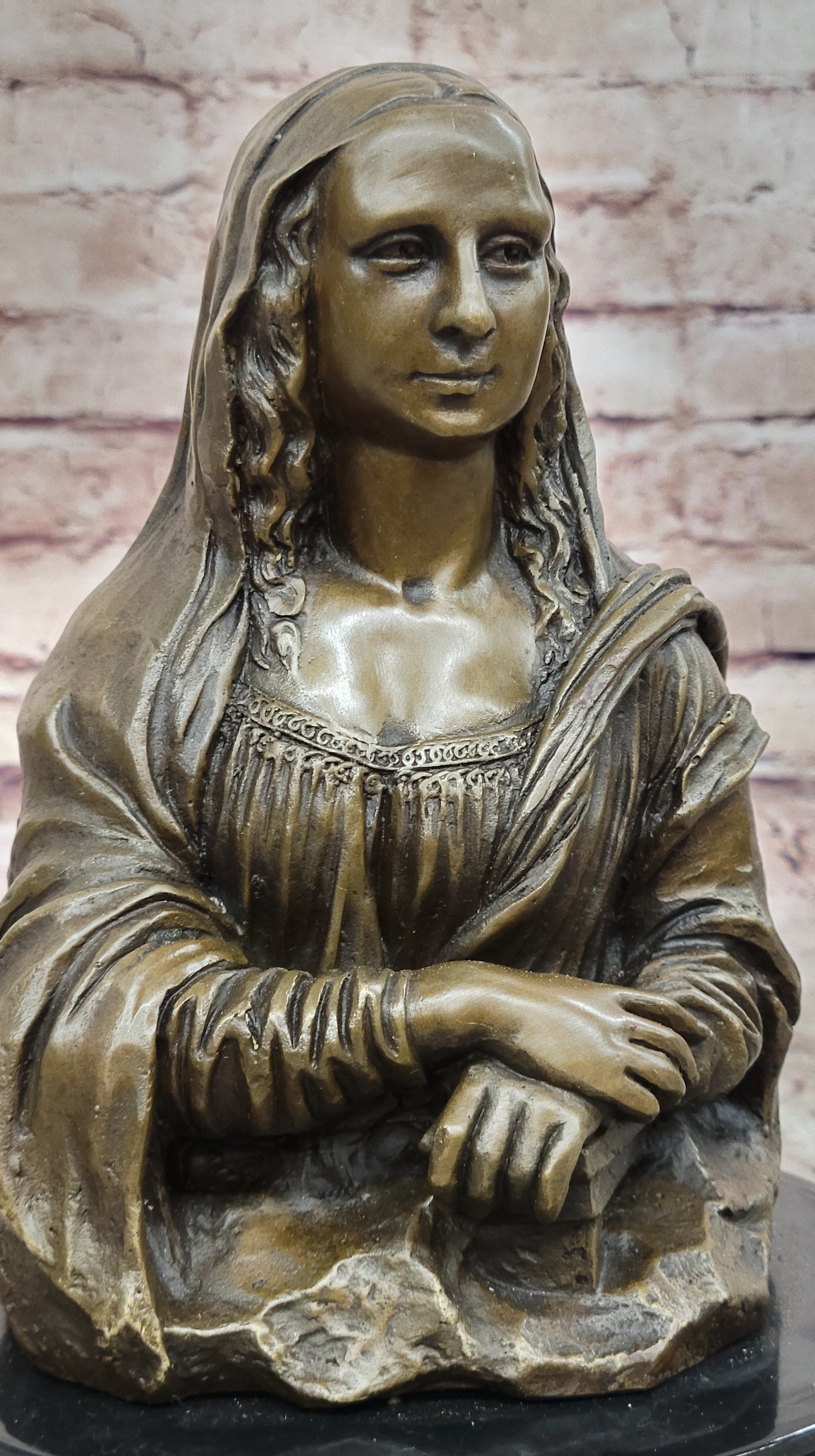 Handcrafted bronze sculpture SALE Leona By Lisa Mona Painting Famous / Art Sale