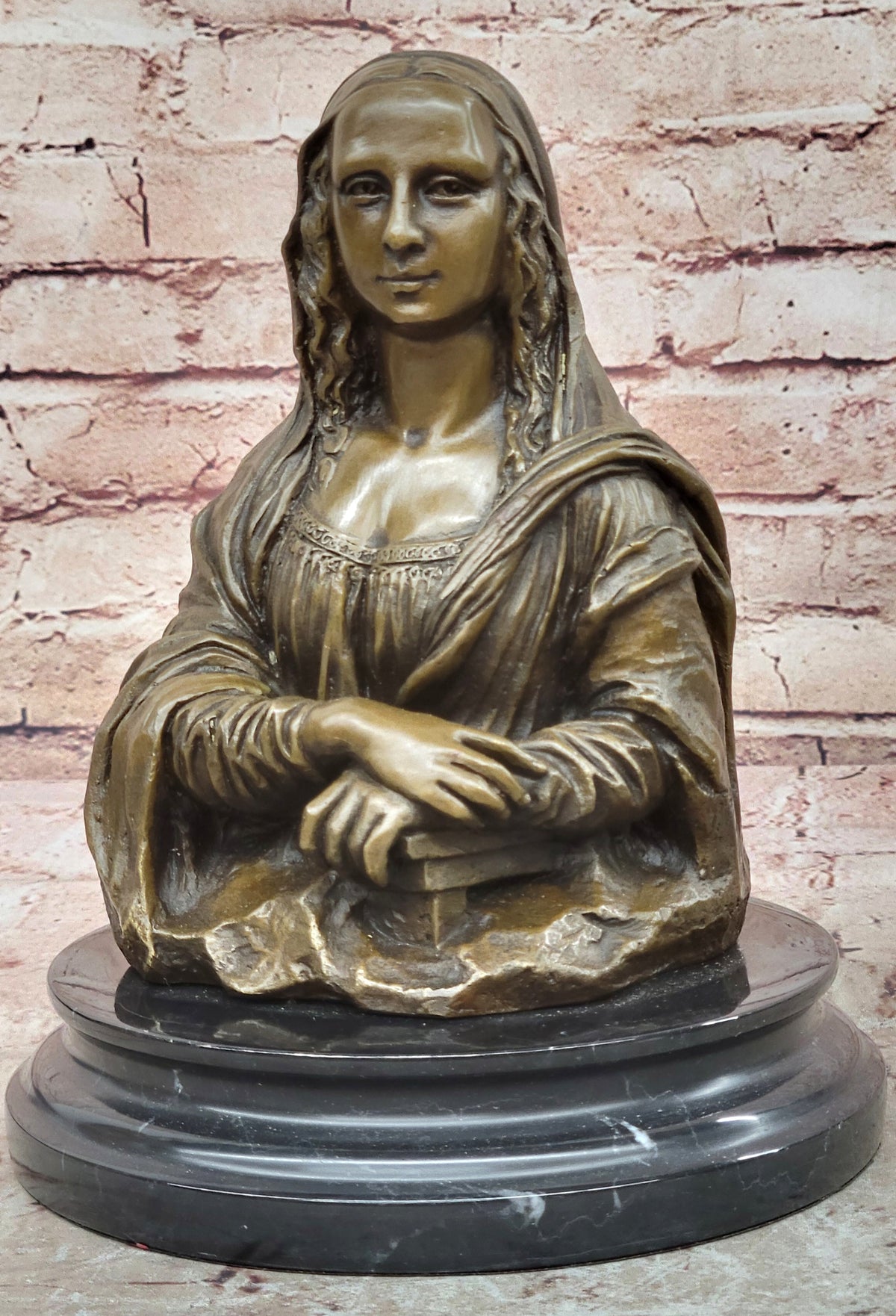 Handcrafted bronze sculpture SALE Leona By Lisa Mona Painting Famous / Art Sale