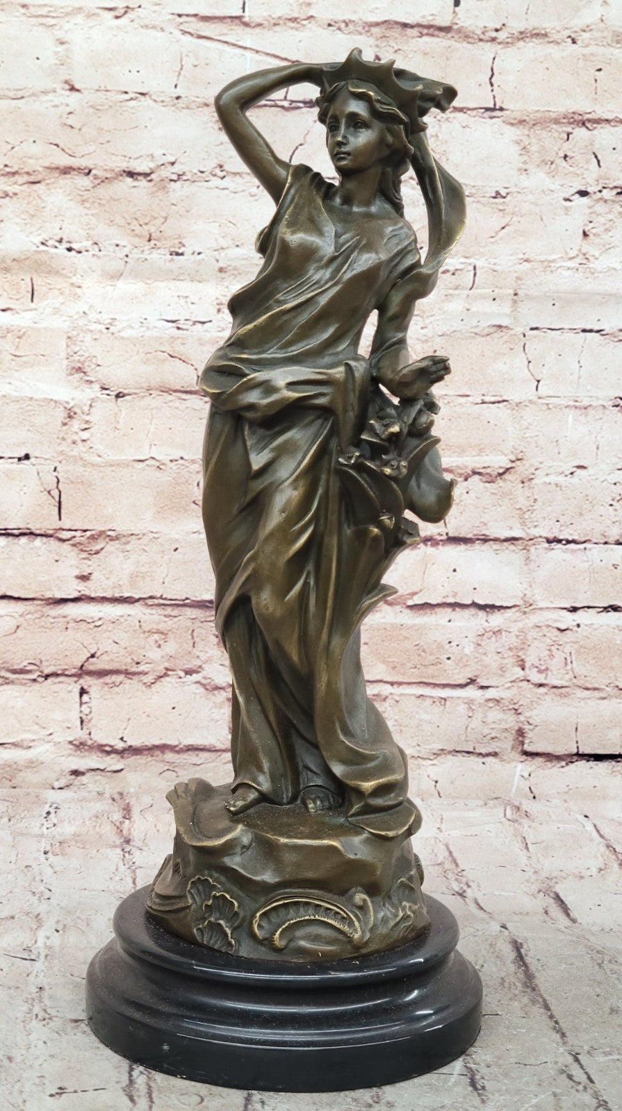 Hand Made Bronze Aphrodite Venus Statue – Greek Goddess Sculpture, Home Decoration