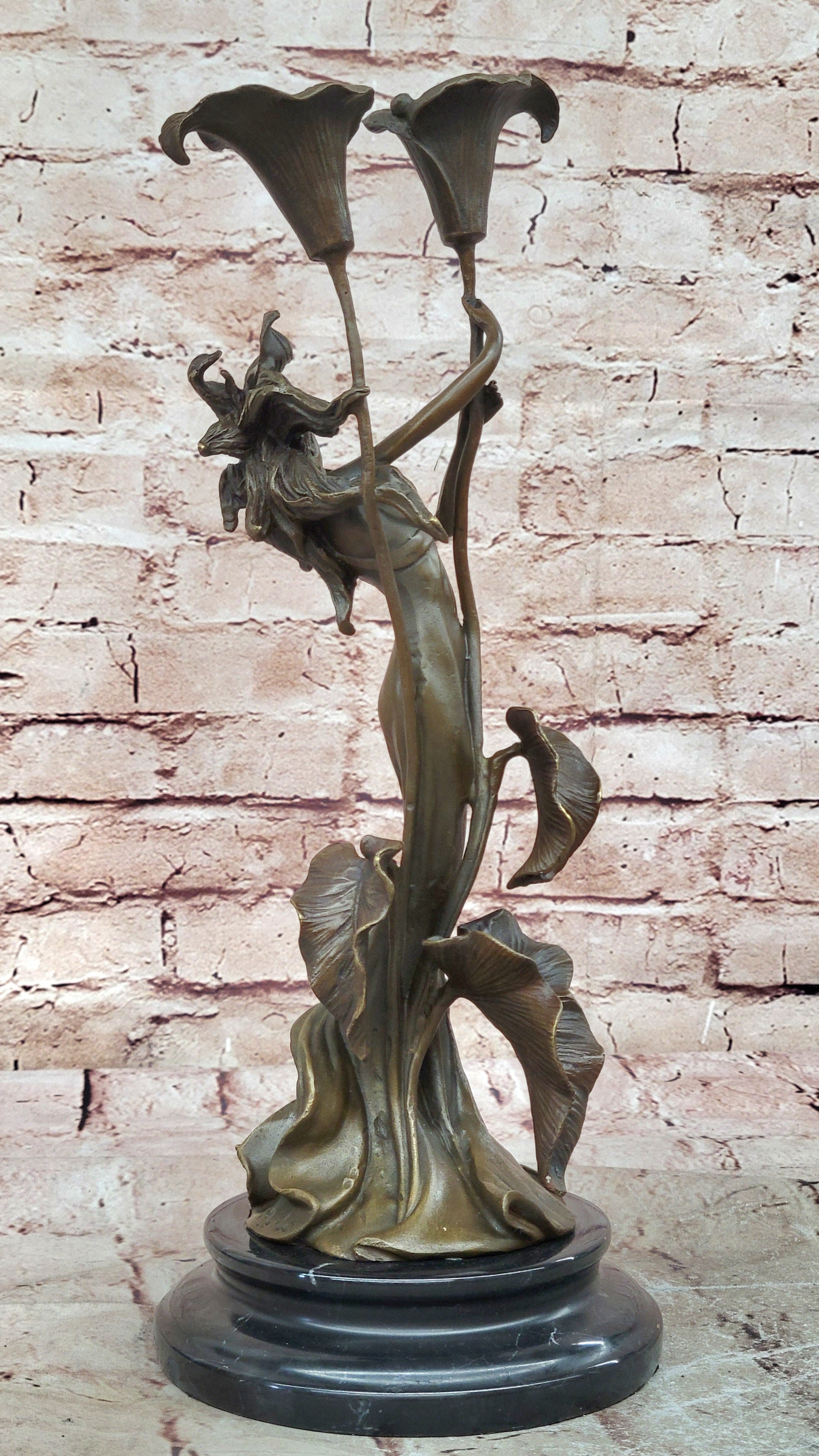 Fine Art Bronze Statue of Goddess Beauty Collectible Figurine Gift