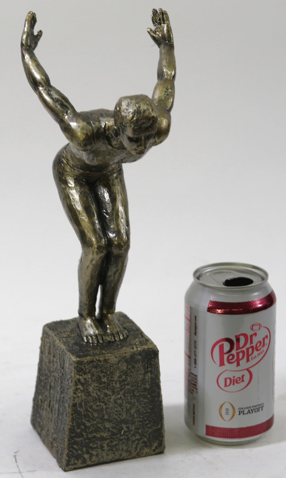 Hand Made Musular Man Swimming Trophy Diver Faux Bronze Sculpture Statue Figure