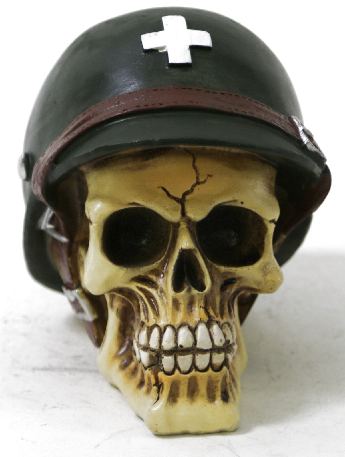 Motorcycle Biker Glasses Skull Ghost Rider Skeleton Figure Horror Skull Decor
