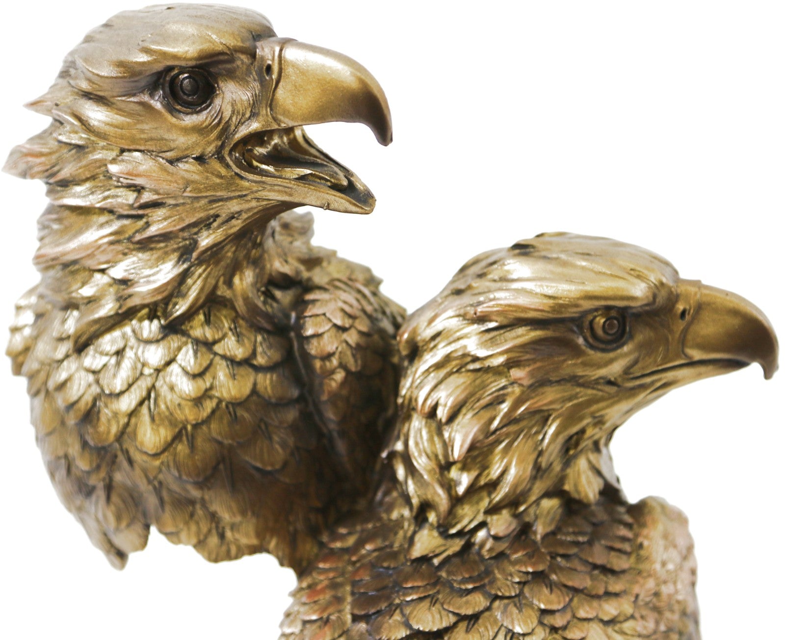 Realistic Eagle Ornament Animal Figurine Sculpture Standing for Garden Sale