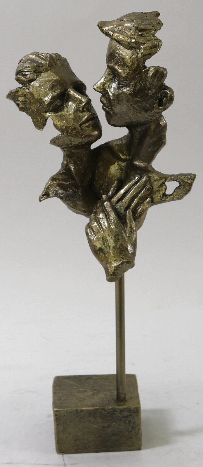 Bronze Effect Couple "Tender Embrace" Base Cold Casting Classic artwork Sale