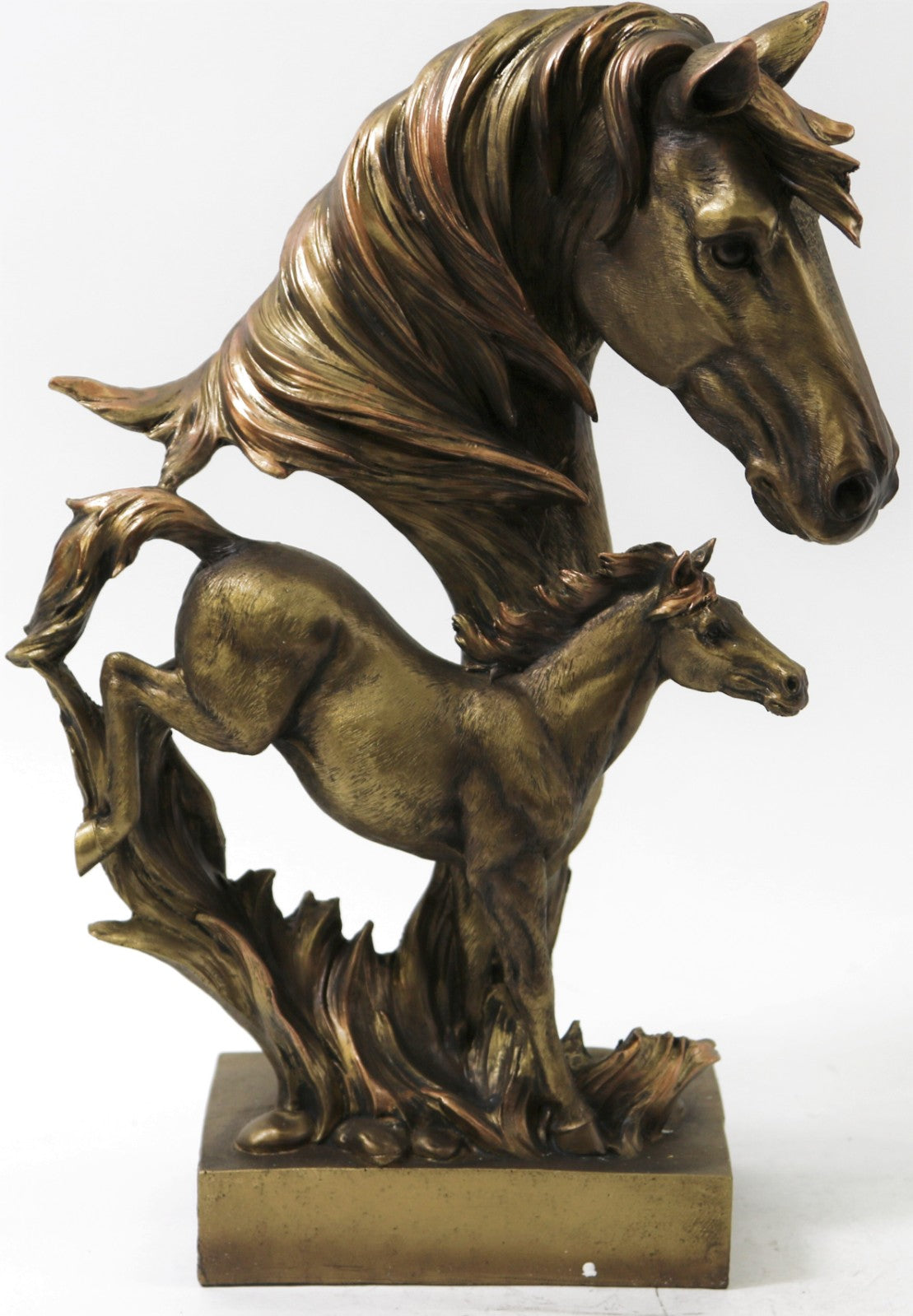 Equestrian Horse Trophy Collector Edition Bronze Finish Artwork Sculpture Sale