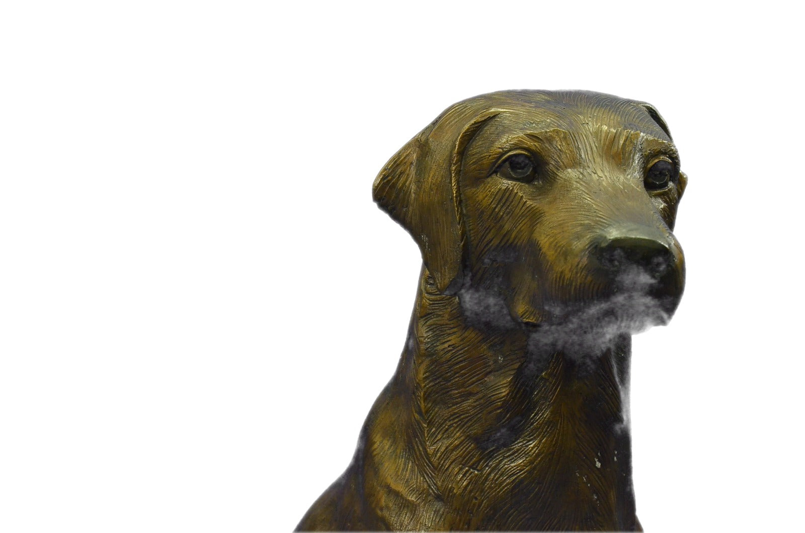 Life Size Garden Backyard Pool Decoration Labrador Retriver Bronze Sculpture