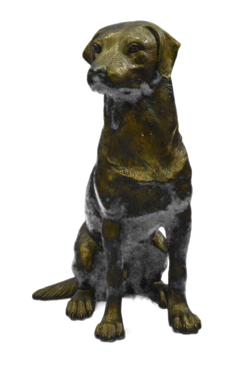 Life Size Garden Backyard Pool Decoration Labrador Retriver Bronze Sculpture