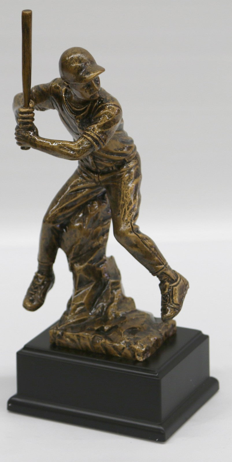 Bronze Sculpture Handcrafted Collectible Baseball Player by Milo Figurine Figure