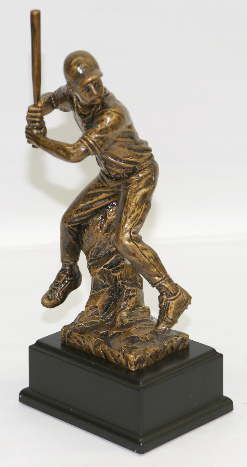 Bronze Sculpture Handcrafted Collectible Baseball Player by Milo Figurine Figure