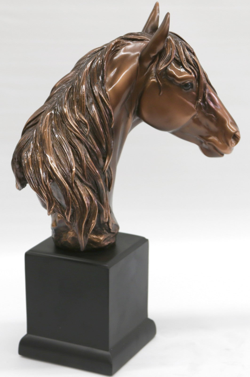 Elegant style Sculpture Modern Mid Century Artwork Stallion Horse Sculpture