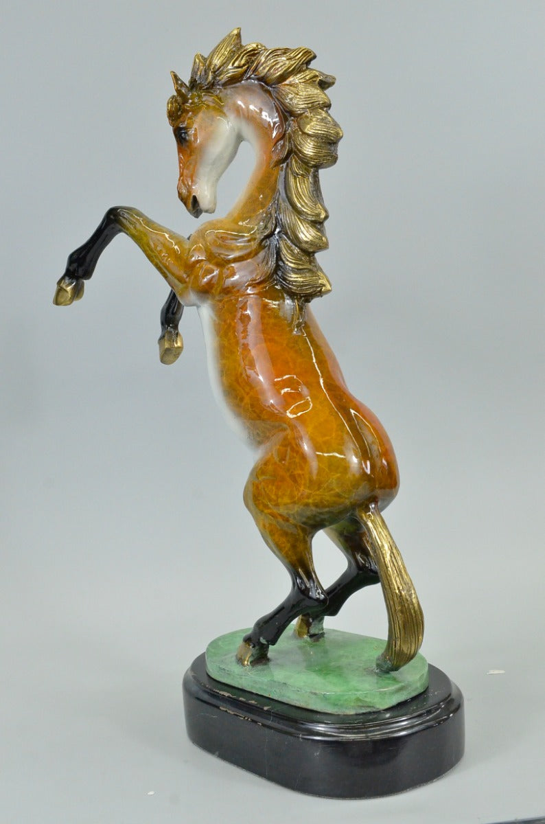 Handcrafted bronze sculpture SALE Edition Ltd Enamel Patina Special Cast Hot