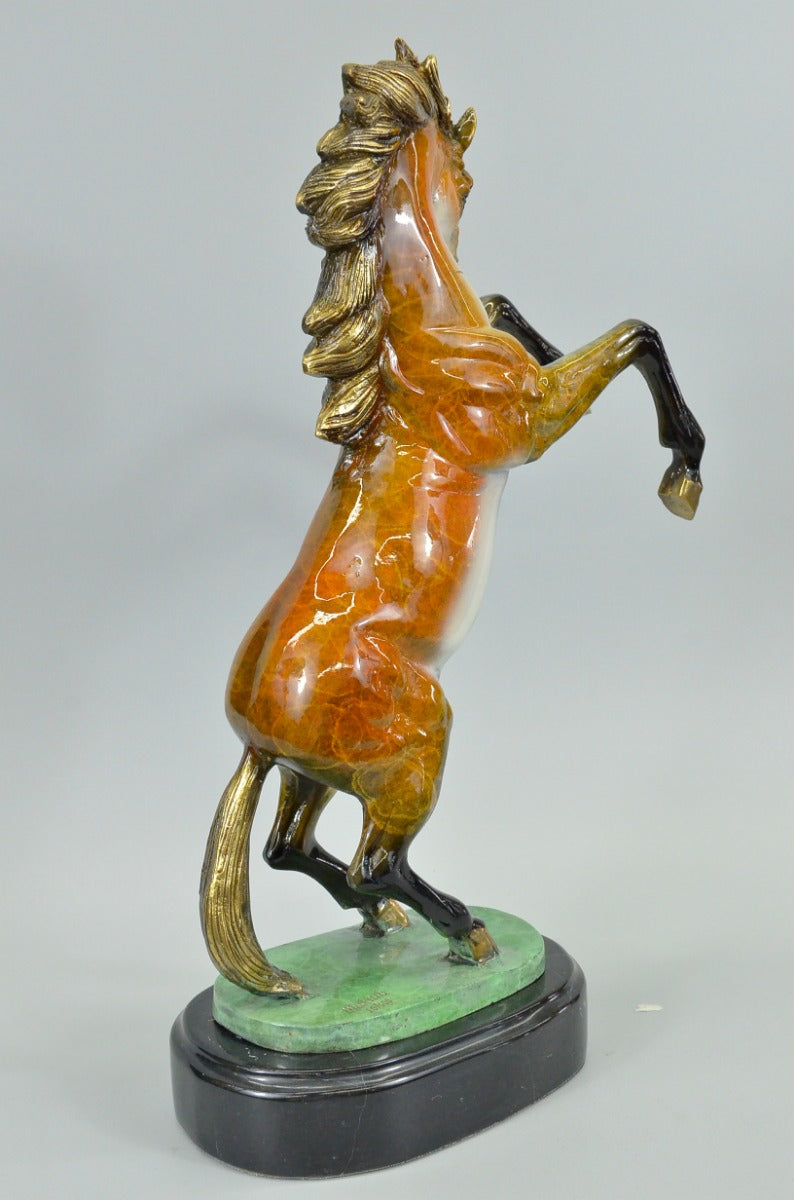 Handcrafted bronze sculpture SALE Edition Ltd Enamel Patina Special Cast Hot