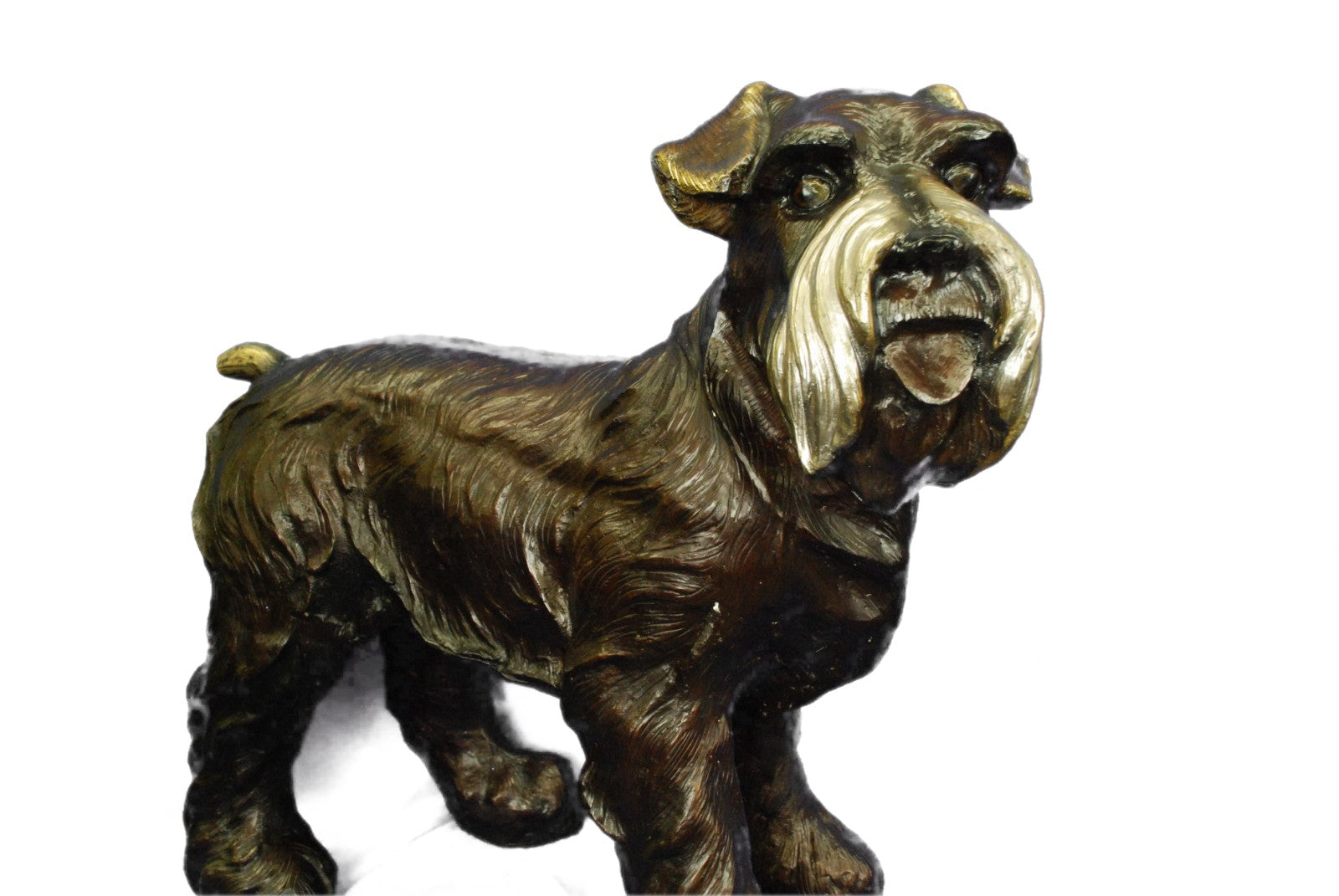 Solid 100% Genuine Bronze Scottie Terrier Masterpiece Museum Quality Work