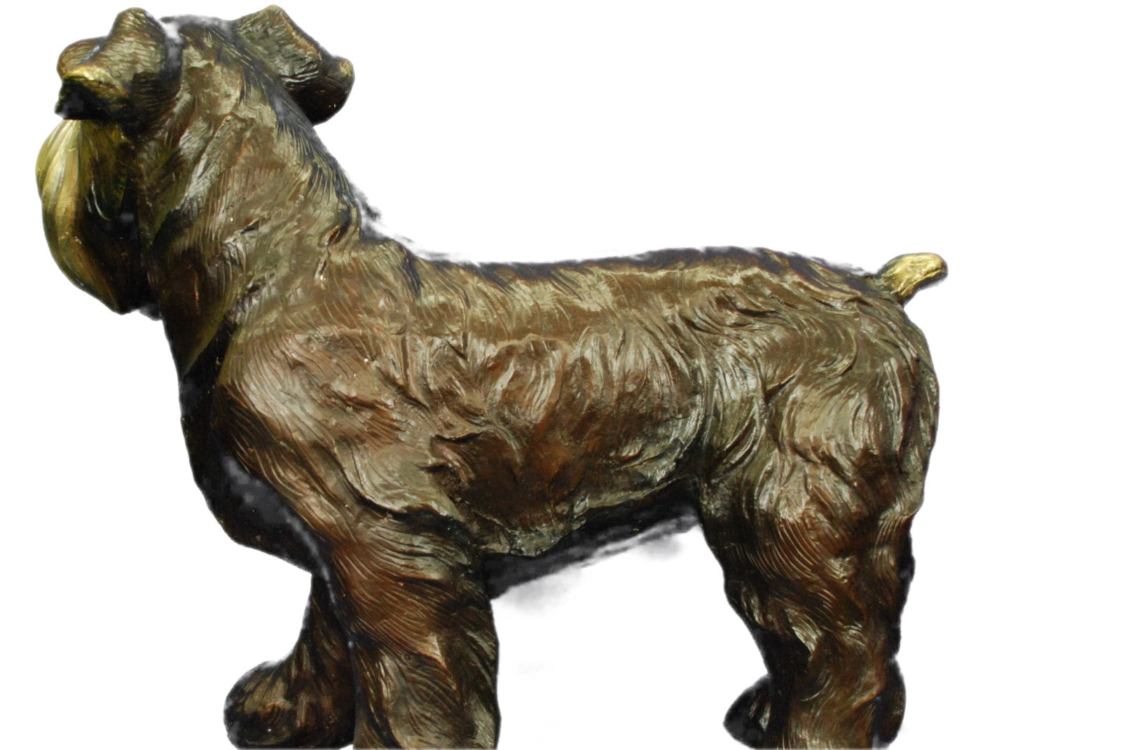 Solid 100% Genuine Bronze Scottie Terrier Masterpiece Museum Quality Work