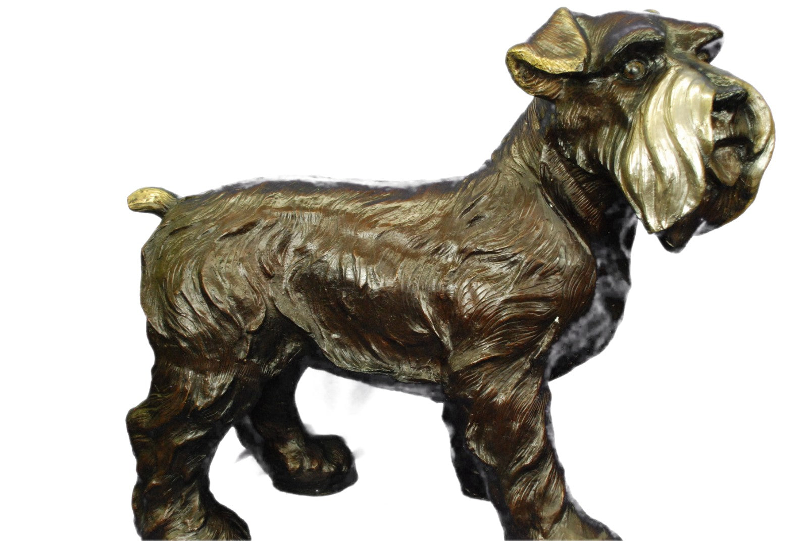 Solid 100% Genuine Bronze Scottie Terrier Masterpiece Museum Quality Work