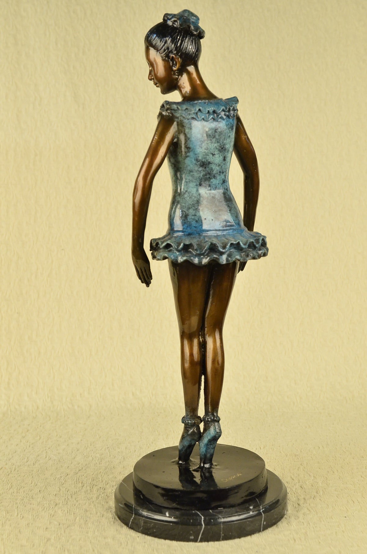 Handcrafted bronze sculpture SALE Decor Home Dancer Ballerina Large Nouveau Art