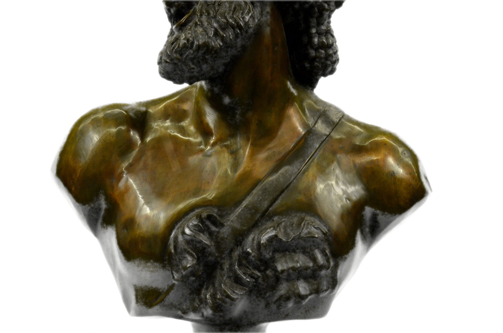 Handcrafted 80 Lbs Bacchus God Of Vine Dionysus to the Greeks Bronze Sculpture