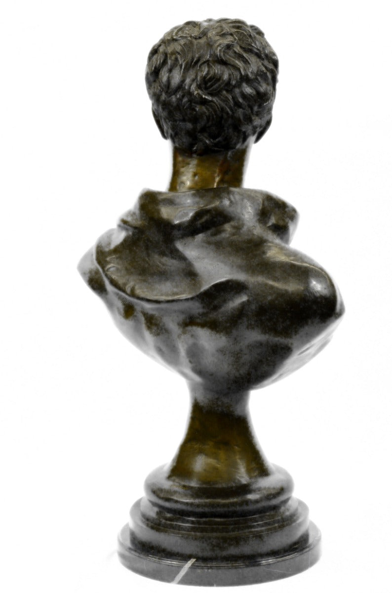 Bronze Sculpture Statue Mark Anthony Vatican Art Portrait Bust Hand Made Statue