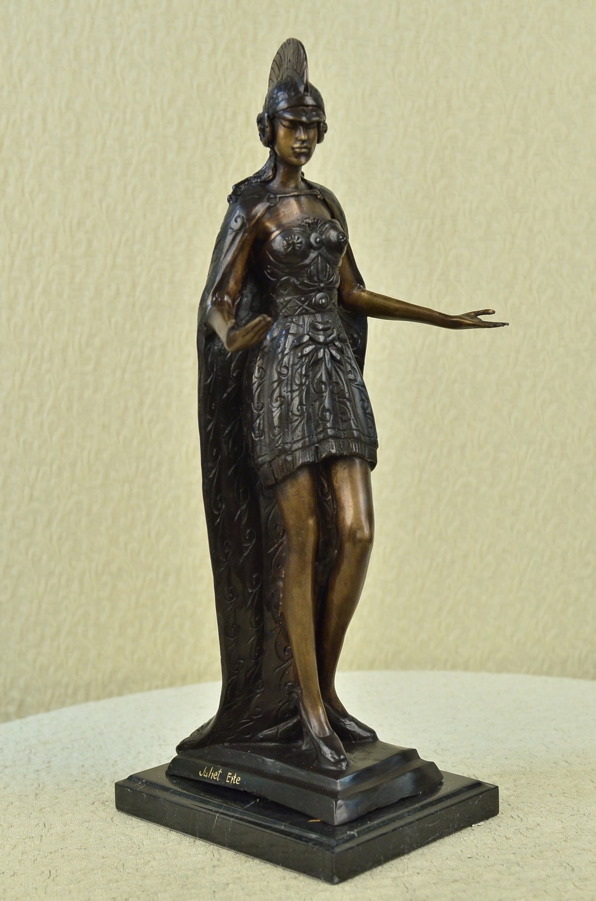 Handcrafted bronze sculpture SALE Sal Cast Hot Gladiator Coliseum Warrior Roman
