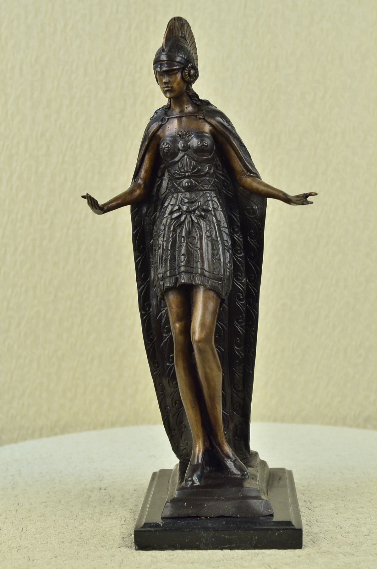 Handcrafted bronze sculpture SALE Sal Cast Hot Gladiator Coliseum Warrior Roman
