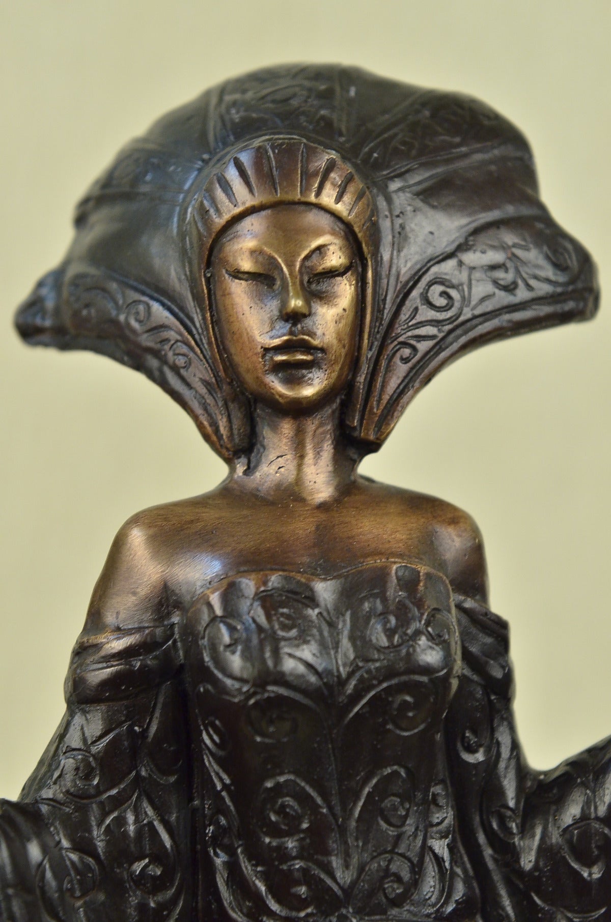 Handcrafted bronze sculpture SALE Art France Erotic Model Girl Dancer Woman