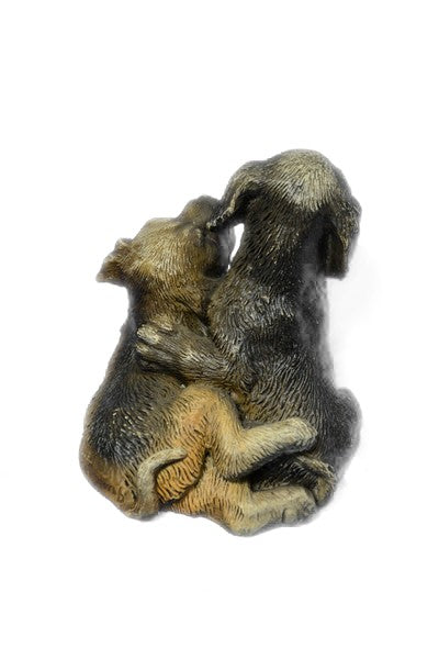 Gorgeous Vienna Bronze of Animal Labrador Dogs Figurine made by famous Bergman