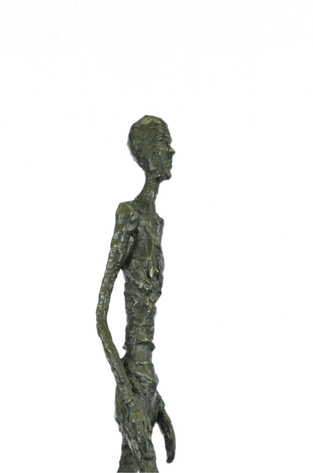 Bronze Sculpture Massive Bronze Masterpiece by Giacometti Nude Male Statue Sale