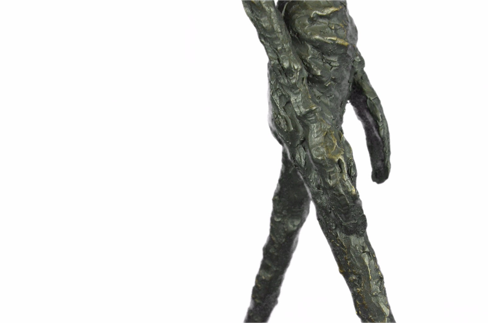 Bronze Sculpture Massive Bronze Masterpiece by Giacometti Nude Male Statue Sale