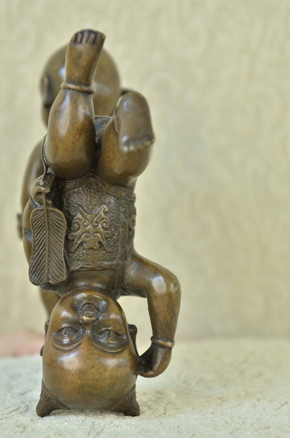 Handcrafted bronze sculpture SALE Museum Contemporary Acrobat Deco Art Modern