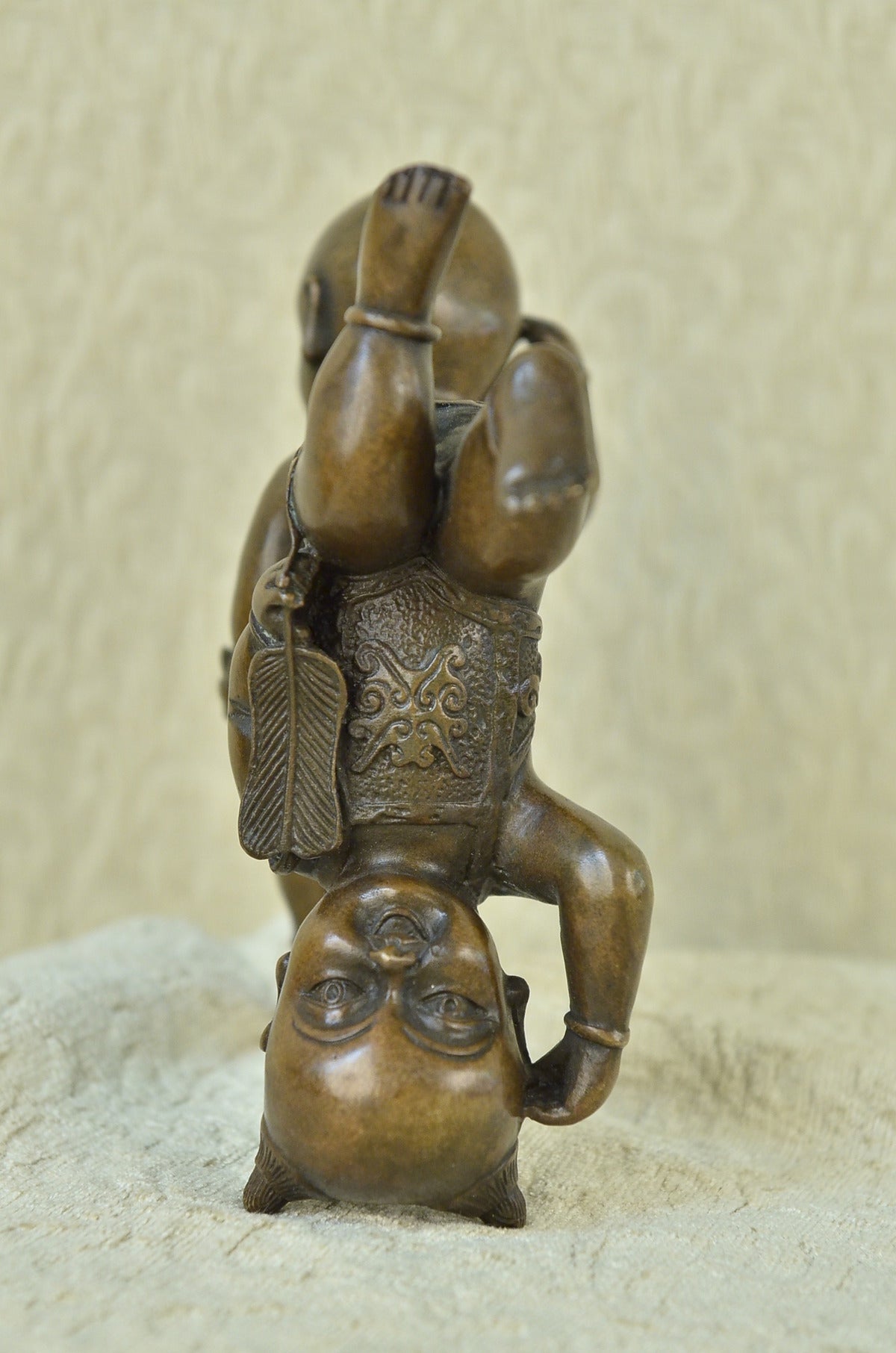 Handcrafted bronze sculpture SALE Museum Contemporary Acrobat Deco Art Modern