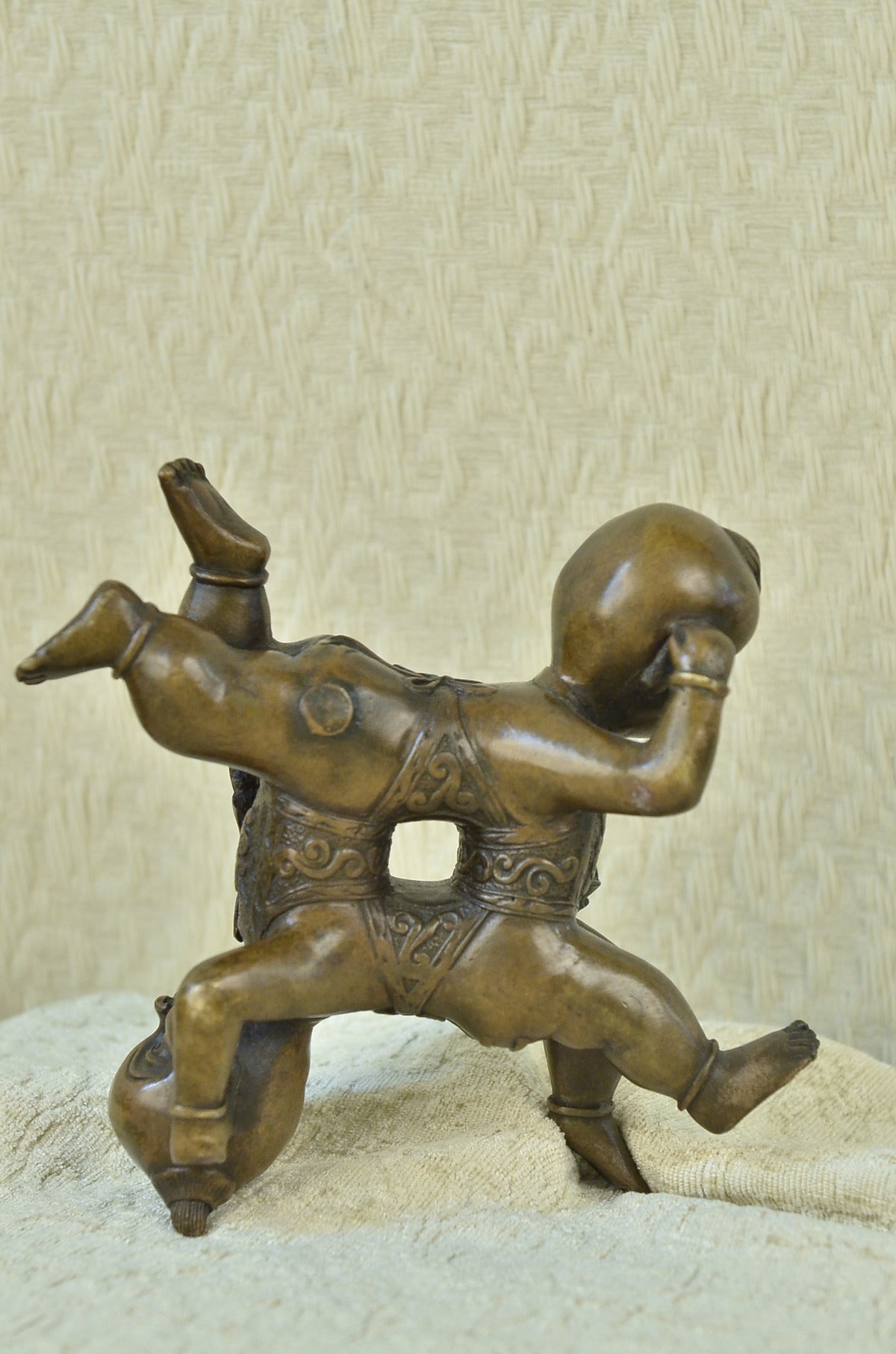 Handcrafted bronze sculpture SALE Museum Contemporary Acrobat Deco Art Modern