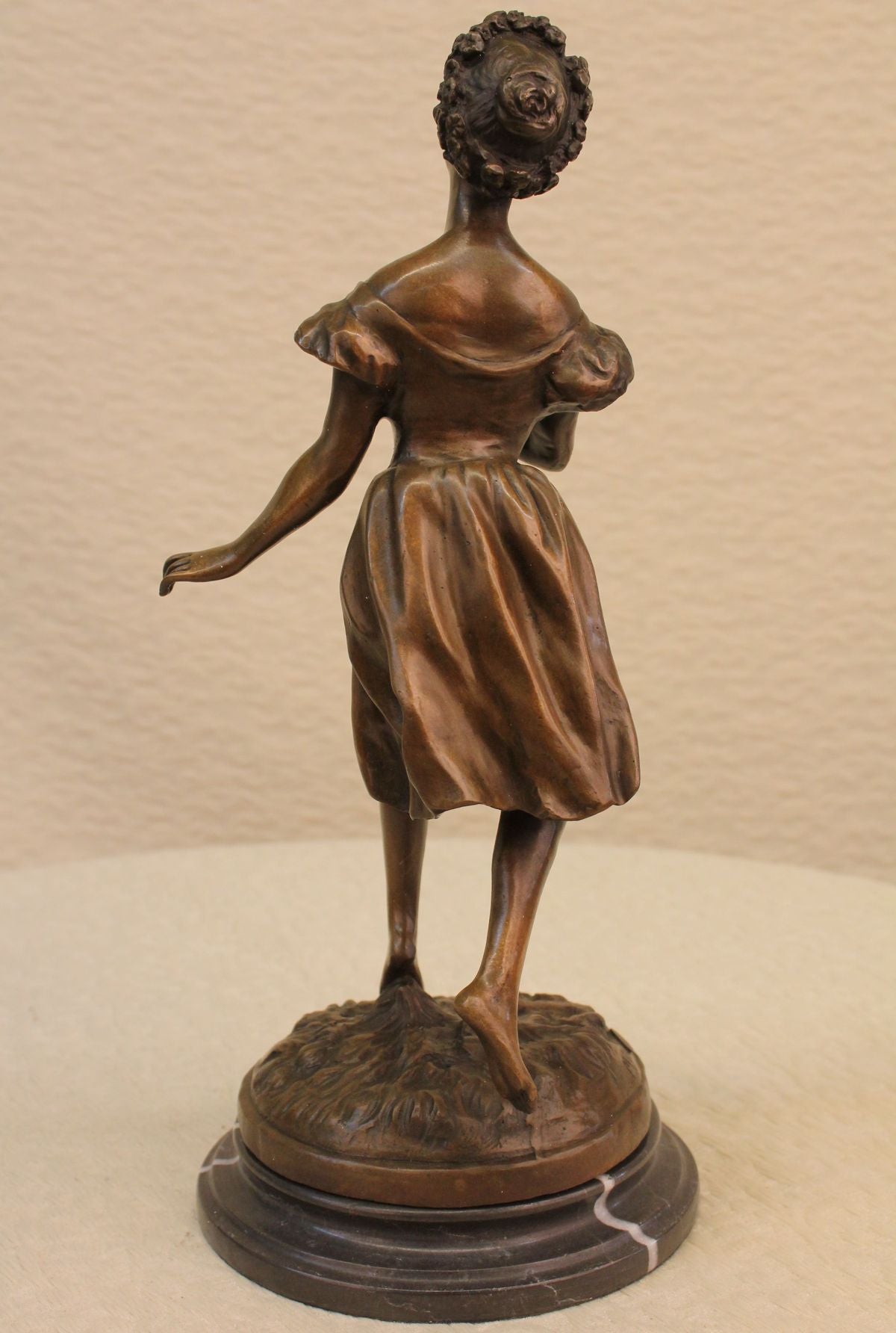 Bronze Victorian Fairie French English Ballet Opera Sculpture Figurine