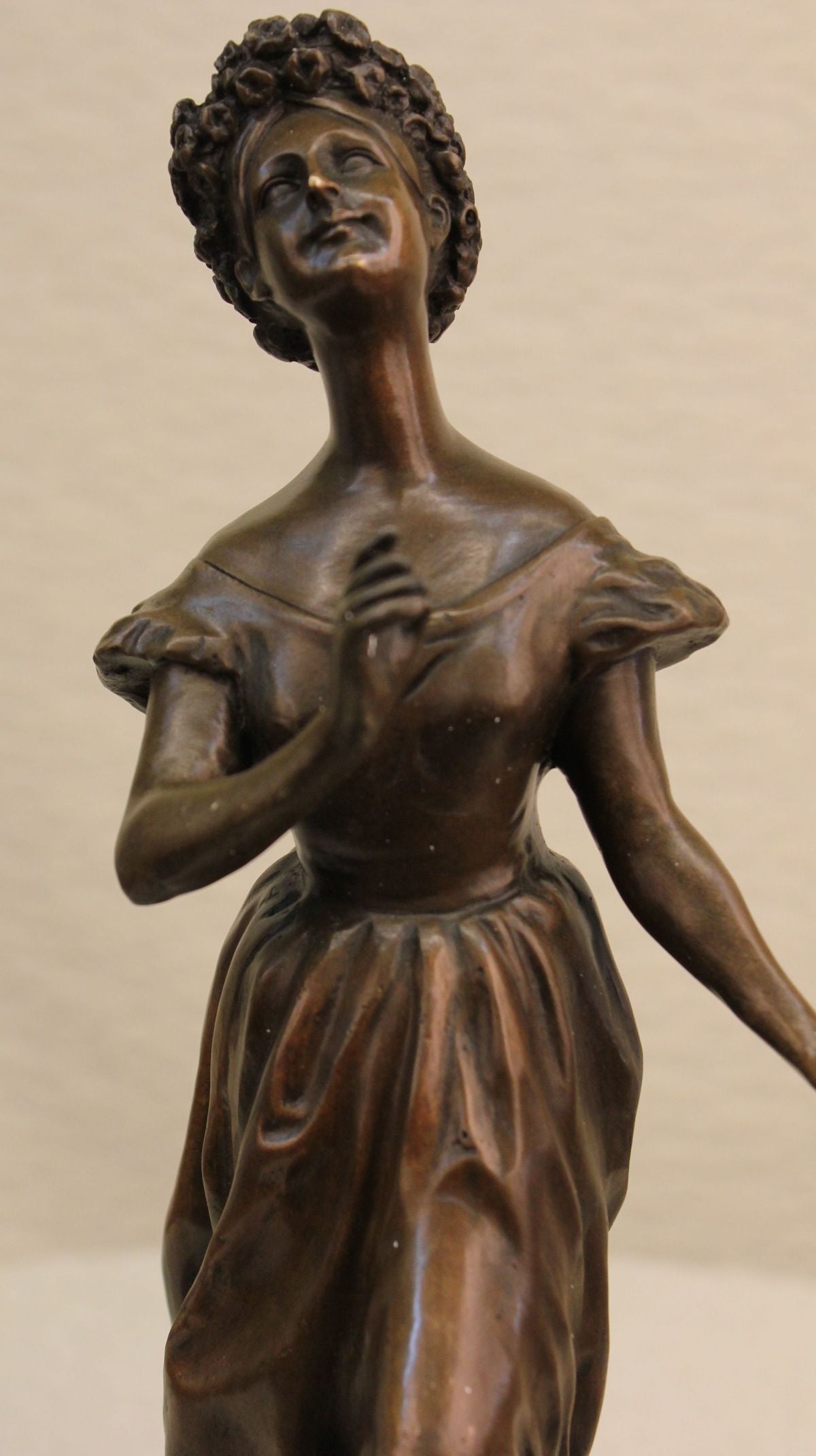 Bronze Victorian Fairie French English Ballet Opera Sculpture Figurine