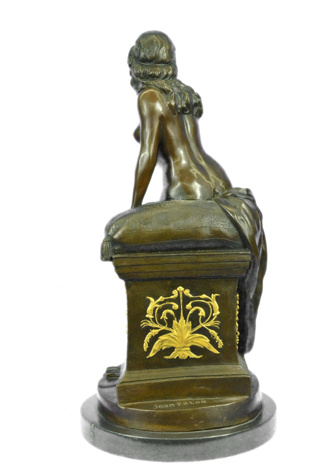 CLEARANCE SALE BRONZE STANDING FEMALE NUDE FIGURE