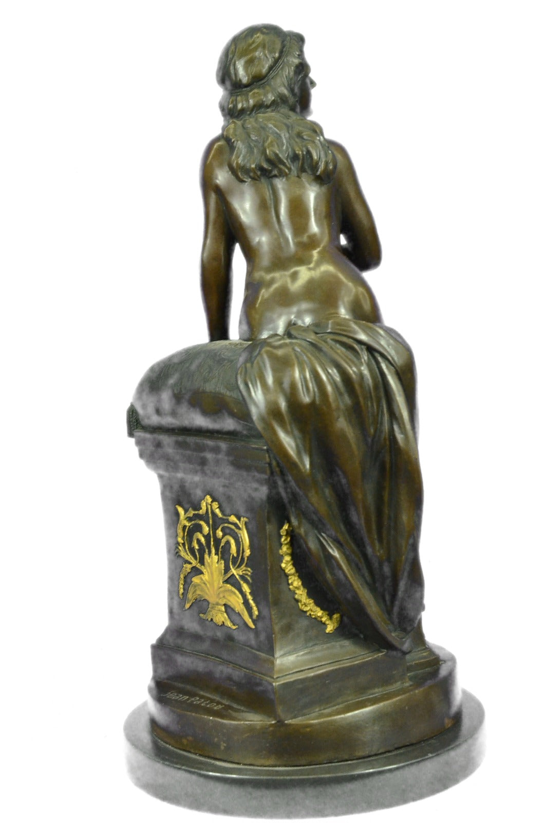CLEARANCE SALE BRONZE STANDING FEMALE NUDE FIGURE