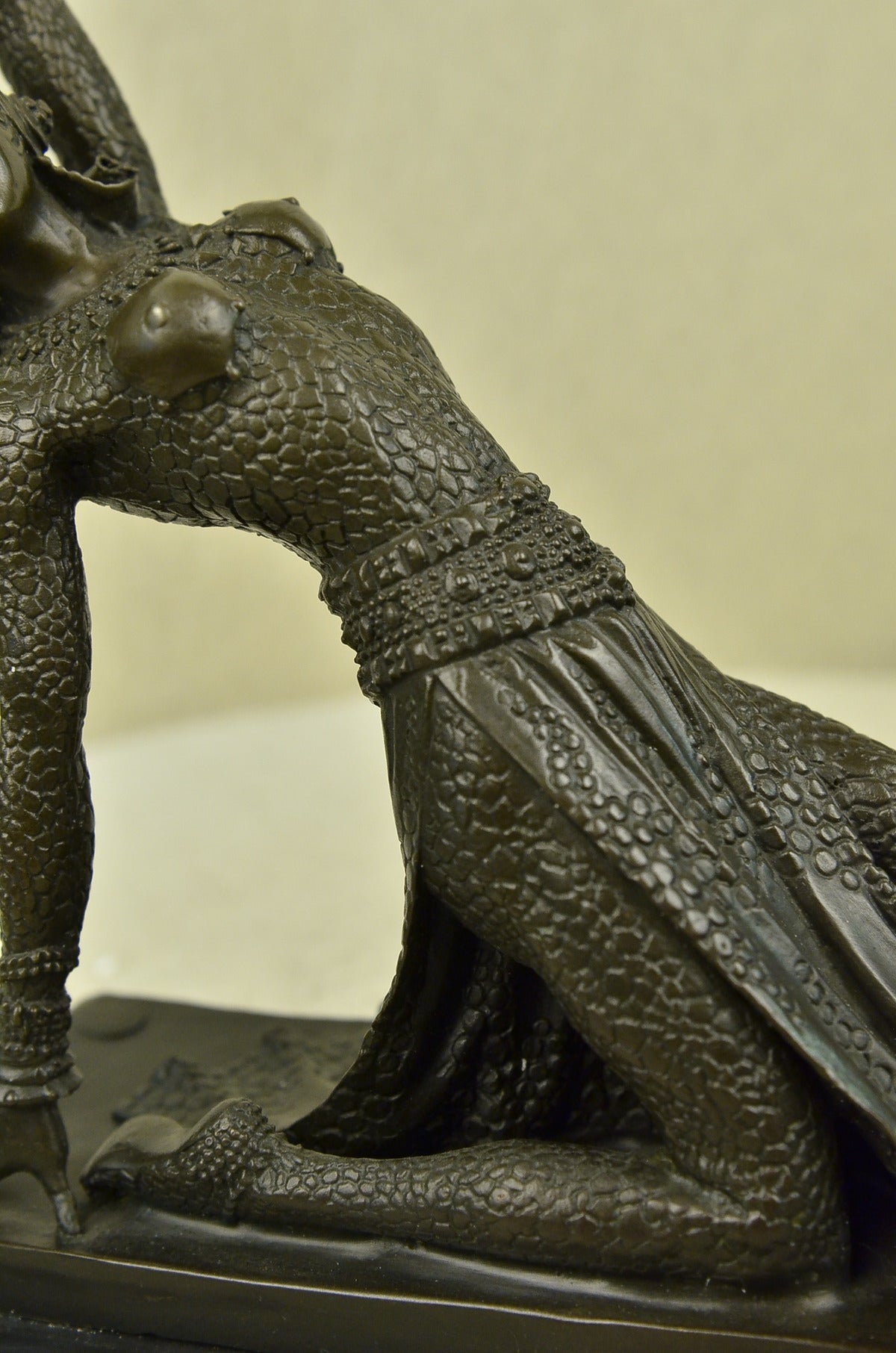 Handcrafted bronze sculpture SALE Dancer Girl Show Deco Art Hot Cast Figurine