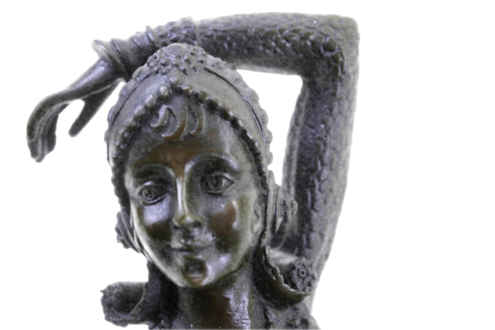 Handcrafted bronze sculpture SALE Dancer Girl Show Deco Art Hot Cast Figurine