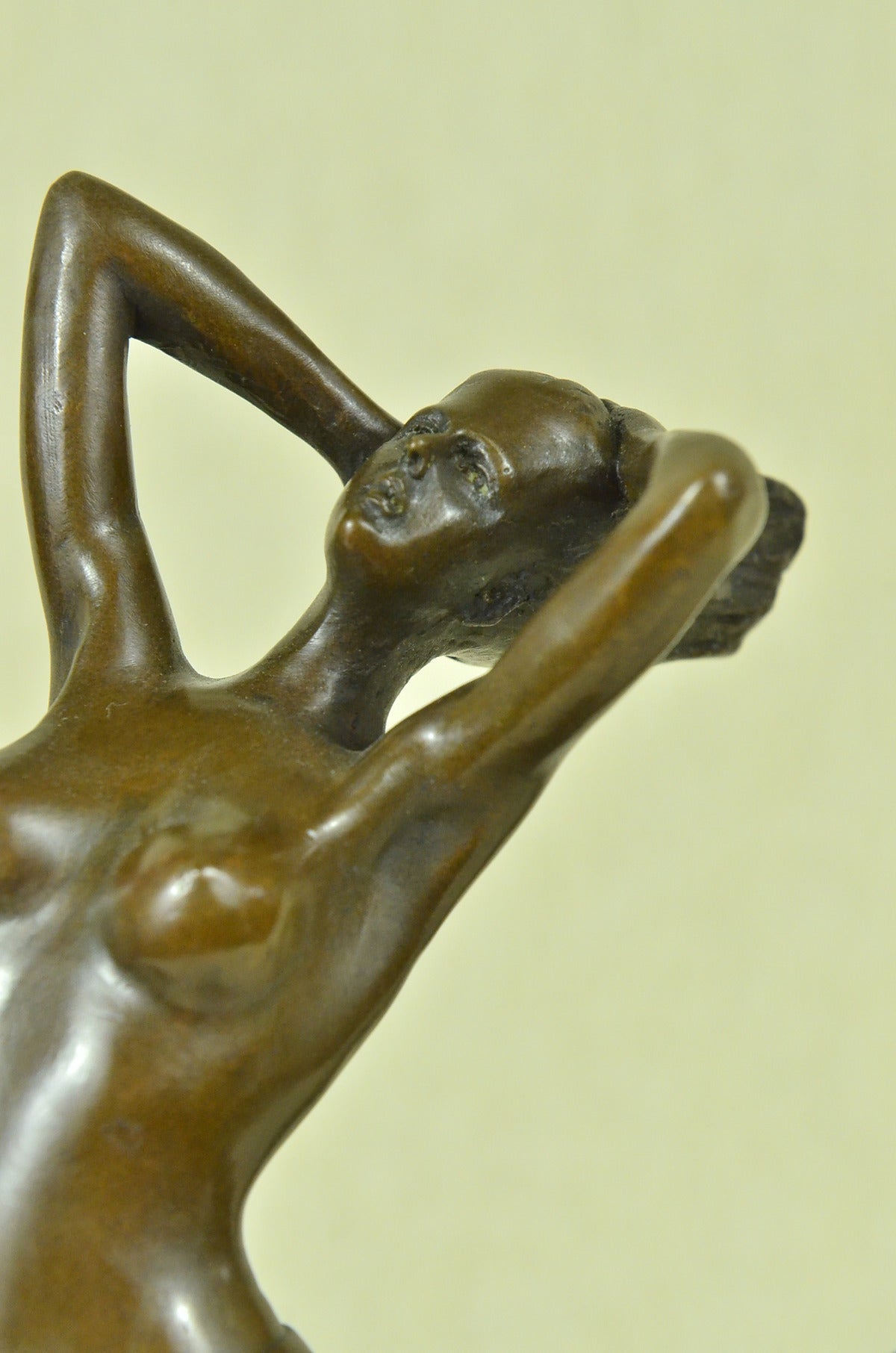Handcrafted bronze sculpture SALE Deco Art Woman Goddess Sea Mermaid Sensual
