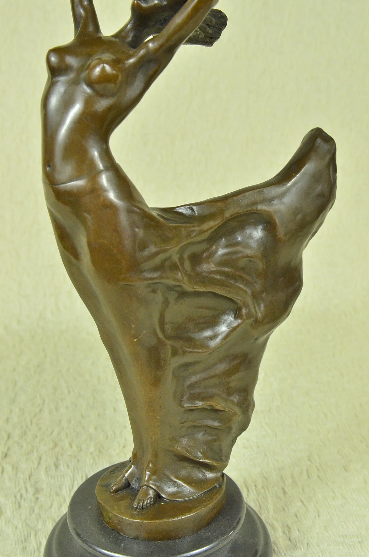 Handcrafted bronze sculpture SALE Deco Art Woman Goddess Sea Mermaid Sensual